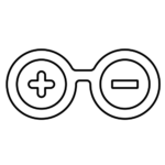 Solid black horizontal banner placeholder across the page